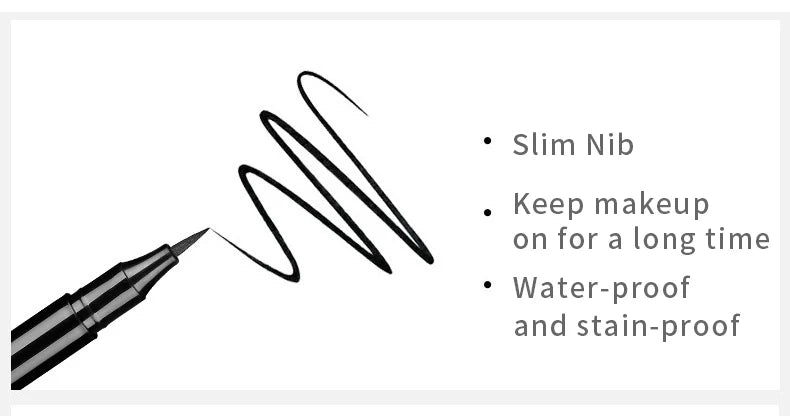 Eye Make-up Liquid Eyeliner Long-lasting Waterproof Non-fading Beauty Make-up Tools Quick Dry Non-halo-dye Eyeliner