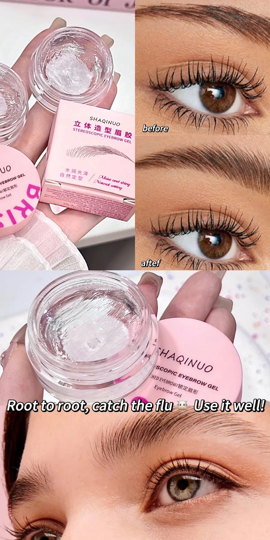 3D Eyebrow Shaping Soap Gel
