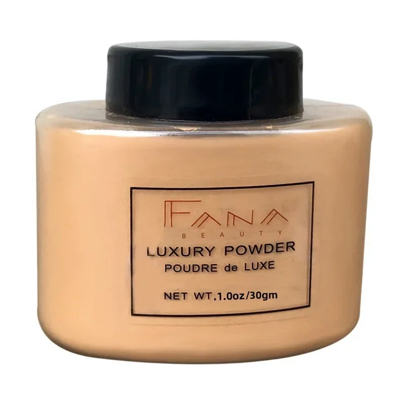 Banana Loose Powder for Women Face Foundation Banana Powder Bottles Loose Powder Oil-Control Waterproof Beauty Makeup Cosmetics