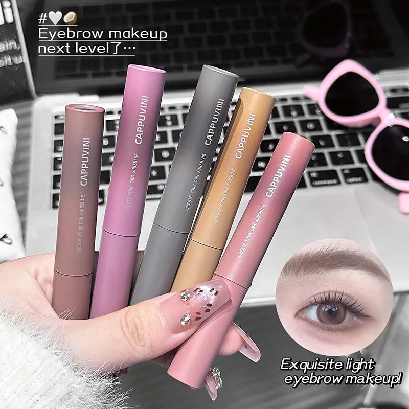 Cappuvini Cloud Mist Eyebrow Tint Non-Smudge Natural 3D Waterproof Quick-Drying Eyebrow Dyeing Cream Cosmetics
