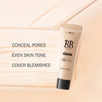1 Pcs Face Liquid Foundation Moisturizing BB Cream Concealer Oil-control Full Coverage Flaw Waterproof Long Lasting Cosmetic