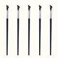 2/5Pc Karsyngirl Upgrade Blade Eyeliner Brush Ultra Thin Fine Angle Flat Eyebrow Brush Under The Eyes Place Precise Detail Brush
