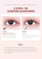 Brightening Aegyo Sal Pencil Waterproof Natural Dual-Color Lying Silkworm Under-Eye Highlighter Shadow Pen Contour Eye Makeup