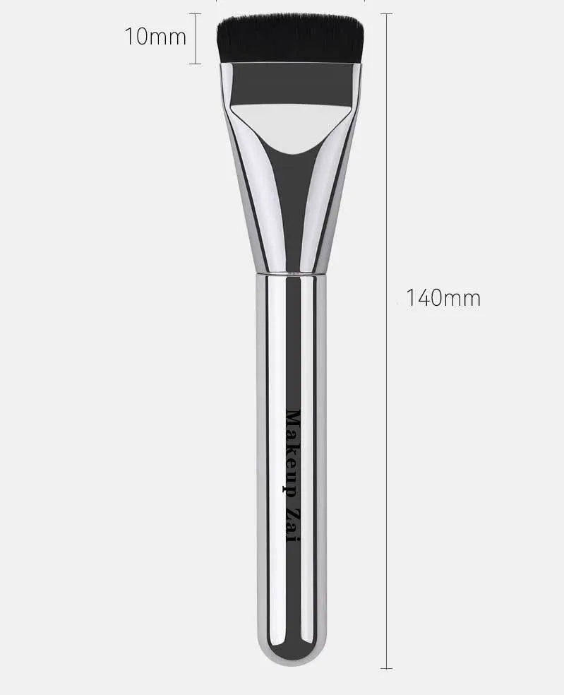 Ultra Thin Foundation Brush Lightweight and Thin Face Contour Brush Flat Contour Brush Blending Foundation Cream Makeup Brushes