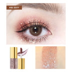 Pearly Liquid Eyeshadow Makeup Natural Smokey Silver Shimmer Glitter Diamond Shadows For Eyelids Waterproof Beauty Highlighter