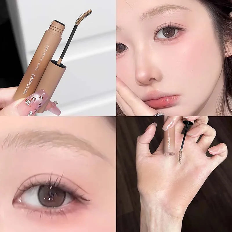 Cappuvini Cloud Mist Eyebrow Tint Non-Smudge Natural 3D Waterproof Quick-Drying Eyebrow Dyeing Cream Cosmetics