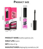 Eyebrow Gel Long-lasting Fixed Eyebrow Waterproof Quick-dry Hose Transparent Eyebrow Gel Makeup Eye Makeup