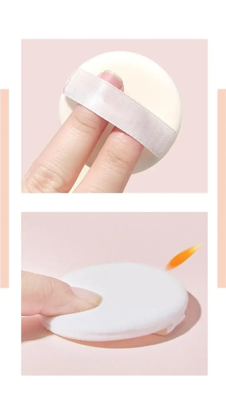 Setting Powder Oil Control Makeup Setting Brightening Skin Tone Setting Powder With Mirror Compact Portable Makeup Powder