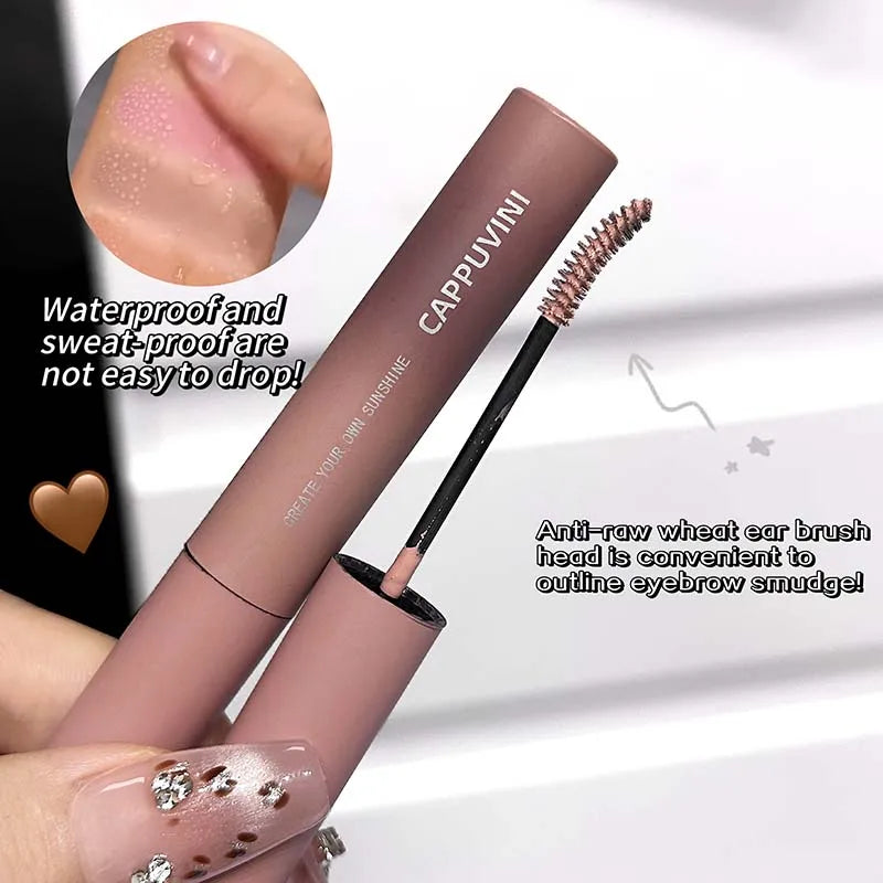 Cappuvini Cloud Mist Eyebrow Tint Non-Smudge Natural 3D Waterproof Quick-Drying Eyebrow Dyeing Cream Cosmetics