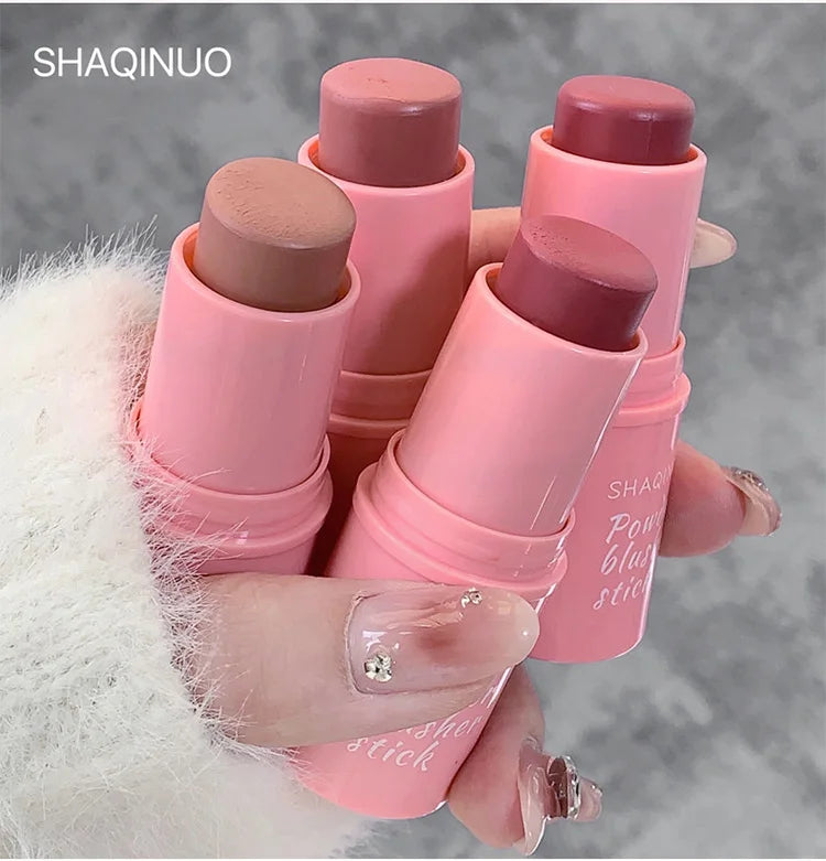 Velvet Matte Smooth Blush Stick Long-lasting And Low Saturation Natural Makeup Effect And Easy To Apply