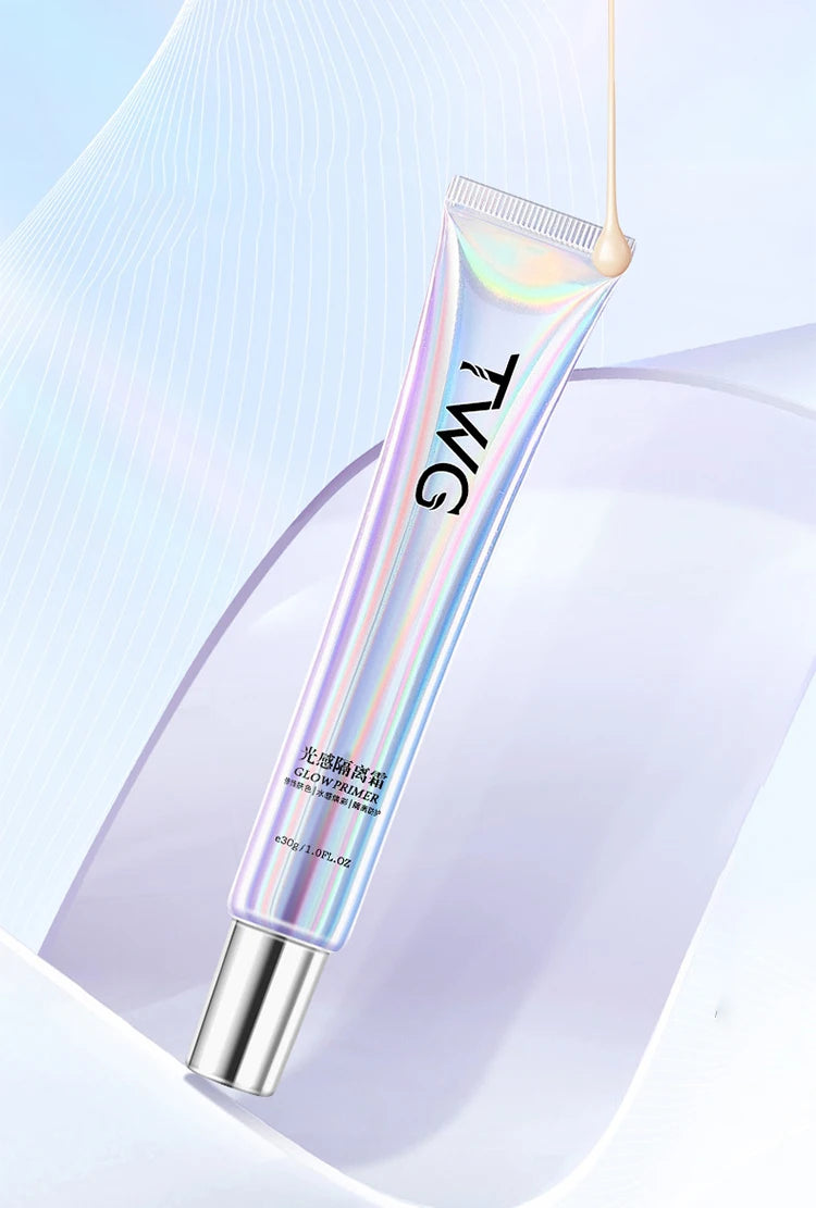 Makeup Primer Base,Moisturizing Isolation Concealer Foundation Invisible Pores Facial Base Brightens Skin Tone Makeup Cosmetics