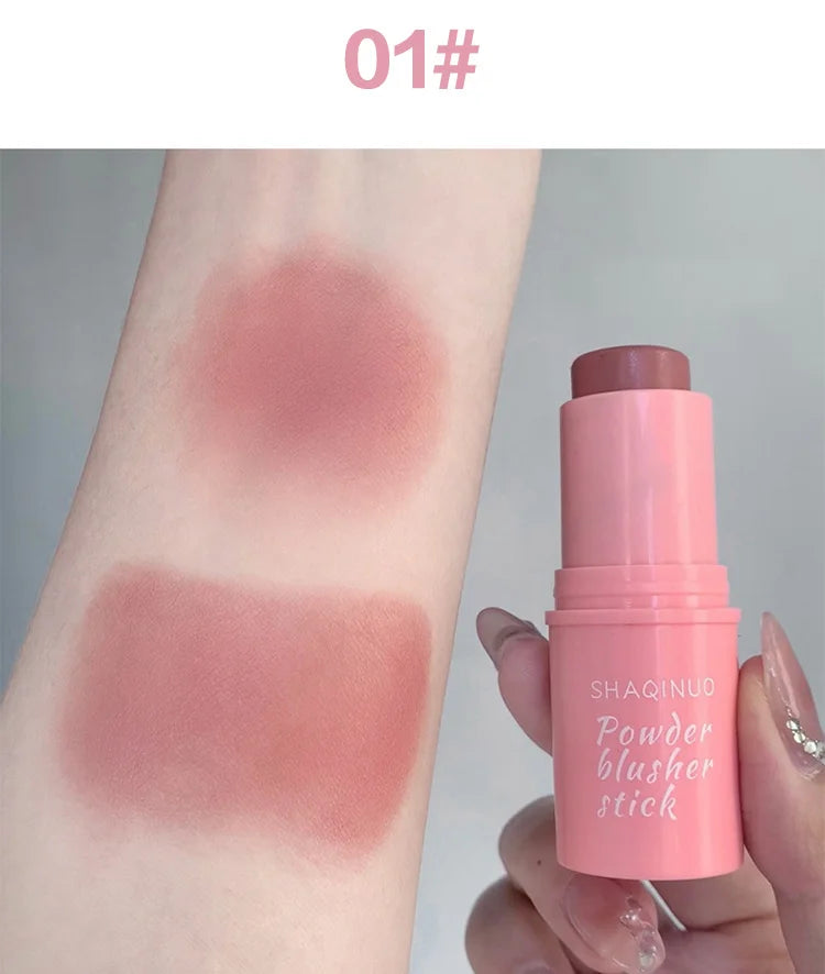 Velvet Matte Smooth Blush Stick Long-lasting And Low Saturation Natural Makeup Effect And Easy To Apply