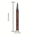 Ultra-fine ultra-fine eyebrow pencil waterproof professional sweat-proof liquid eyeliner Eyebrow dual-purpose durable makeup art