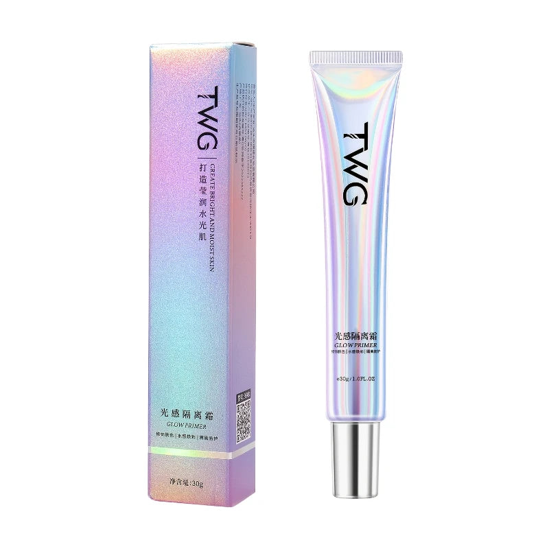 Makeup Primer Base,Moisturizing Isolation Concealer Foundation Invisible Pores Facial Base Brightens Skin Tone Makeup Cosmetics