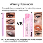4 in 1 Multi-function Makeup Pen, Compact Travel Eyeliner, Lip Liner, Eyebrow Pencil, Highlighter Eyeshadow Pen,