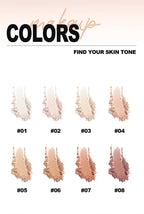 Lasting Oil Control Pressed Powder Bronzer Natural Brighten Waterproof Nude Setting Loose Translucent Powder Dupes Makeup Women