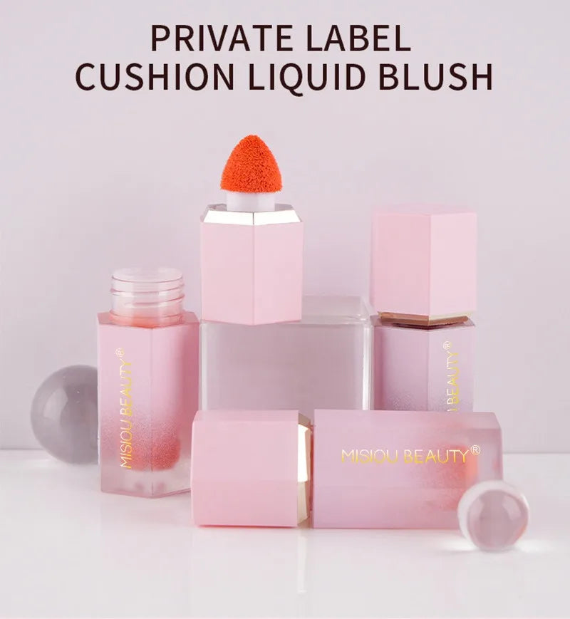Liquid Versatile Blush Face Brighten Long-lasting Natural Moisturizer Cheek Tint Makeup Stick Lip Cheek Eye Kawaii Makeup
