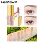 Pearly Liquid Eyeshadow Makeup Natural Smokey Silver Shimmer Glitter Diamond Shadows For Eyelids Waterproof Beauty Highlighter