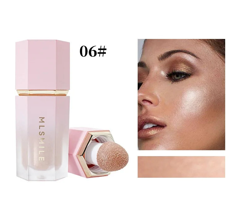 Liquid Versatile Blush Face Brighten Long-lasting Natural Moisturizer Cheek Tint Makeup Stick Lip Cheek Eye Kawaii Makeup
